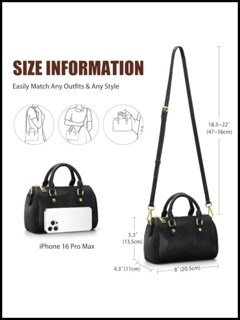 Quilted Faux Leather Crossbody Handbag Women Vegan Purse Satchel Top Handle
